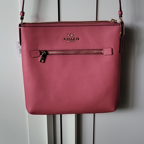 NEVER USED pink Coach bag - Picture 3 of 7